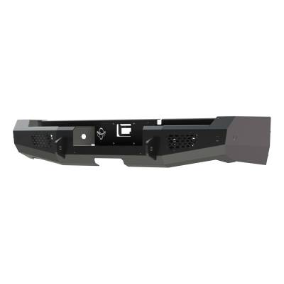 Ranch Hand - Ranch Hand MBD19HBMSL Midnight Series Rear Bumper for 19-24 Ram 1500