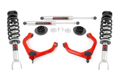 Rough Country Suspension Systems - Rough Country 3" Suspension Lift Kit for 12-18 Ram 1500/CLASSIC 4WD 31240RED