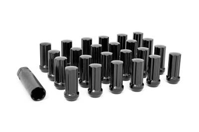 Rough Country Suspension Systems - Rough Country M14 x 1.5 Lug Nut Set of 32 Black