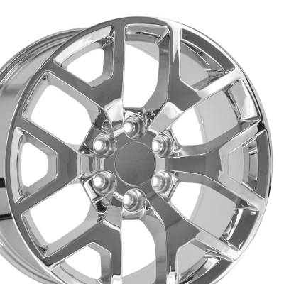 OE Wheels LLC - OE Wheels CV92 20x9 6x5.5 27mm Chrome CV92-20090-6550-27C