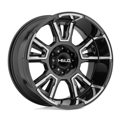 Helo - Helo Wheels HE914 20x9 5x5.0 0mm Gloss Black/Machined HE91429050300