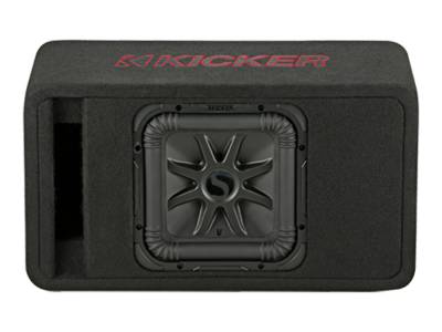 Kicker - Kicker 45VL7R102 Single 10" Solo-Baric L7R Loaded Subwoofer Enclosure