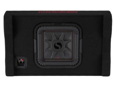 Kicker - Kicker 49L7TDF102 10" Solo-Baric L7T Down-Firing Loaded Subwoofer Enclosure