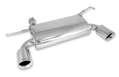 Rugged Ridge - Rugged Ridge 17606.75 Stainless Steel Cat Back Exhaust System