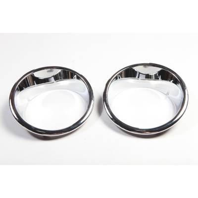 Rugged Ridge - Rugged Ridge 13311.20 Chrome Headlight Bezels for 07-18 Jeep Wrangler JK
