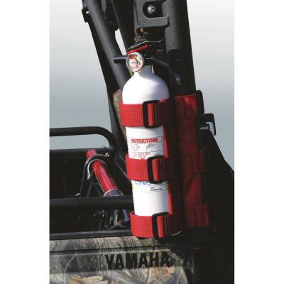 Rugged Ridge - Rugged Ridge 63305.20 Fire Extinguisher Holder Red