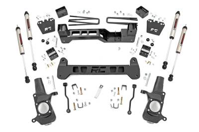 Rough Country Suspension Systems - Rough Country 6" Suspension Lift Kit 01-10 Silverado/Sierra HD RWD 22070