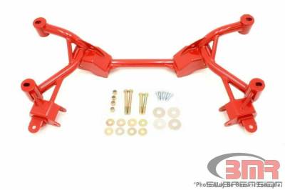 BMR Suspension - BMR Suspension KM006R K-Member No Motor Mounts Standard Rack Mounts