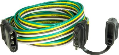 Hopkins Towing Solution - Hopkins 48235 4-Wire Flat Connector Vehicle To Trailer Wiring Connector