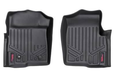 Rough Country Suspension Systems - Rough Country Front Floor Liners Black 04-08 Ford F150 M-5041