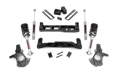 Rough Country Suspension Systems - Rough Country 26131 5" Strut Susp Lift Kit for 07-13 Silverado/Sierra 1500 RWD