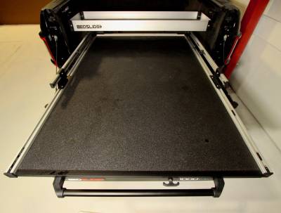 BedSlide - Bedslide BSA-UK58 Upper BedBin Organizer Silver