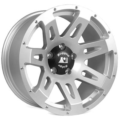 Rugged Ridge - Rugged Ridge Wheel XHD 18x9 5x5.0 -12mm Silver 15305.4