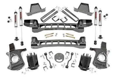 Rough Country Suspension Systems - Rough Country 23470 6" Suspension Lift Kit 99-06 Silverado/Sierra 1500 RWD