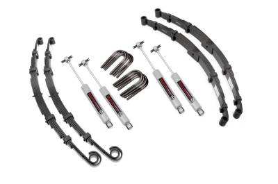 Rough Country Suspension Systems - Rough Country 60530 2.5" Suspension Lift Kit for 69-75 Jeep CJ6