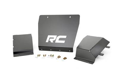 Rough Country Suspension Systems - Rough Country 222 Front Skid Plate Kit 5"-7.5" Lift for Silverado/Sierra 1500