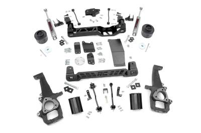 Rough Country Suspension Systems - Rough Country 32930 6" Suspension Lift Kit for 09-11 Ram 1500 4WD
