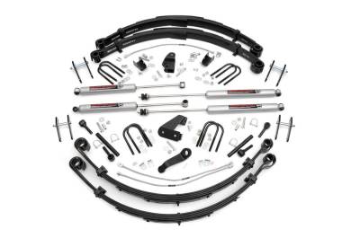 Rough Country Suspension Systems - Rough Country 622M.20 6" Suspension Lift Kit for 87-95 Wrangler YJ 4WD Manual