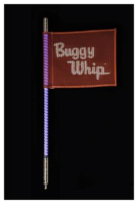 Buggy Whip - Buggy Whip 2' LED Bright Whip Light-Blue Quick Release BWBRTLED2BQ