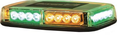 Buyers - Buyers 8891049 24 Led Amber/green Rectangular Mini Lightbar