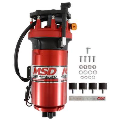 MSD - MSD Ignition 81502 Pro Mag 20 Amp Generator CW Rotation Band Clamp
