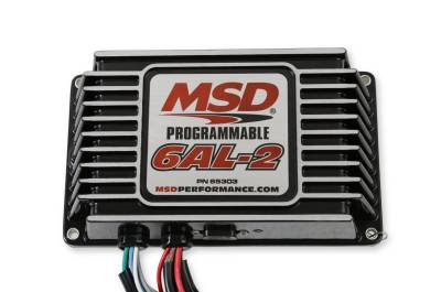 MSD - MSD Ignition 65303 6AL-2 Digital Programmable Ignition Controller Black