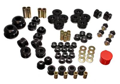 Energy Suspension - Energy Suspension 5.18106G Hyper-Flex Master Bushing Kit Black