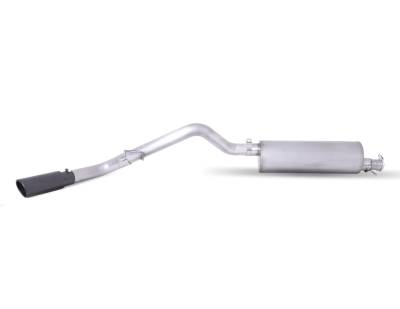 Gibson Performance Exhaust - Gibson Performance Single Cat-Back Exhaust System Stainless 619717B