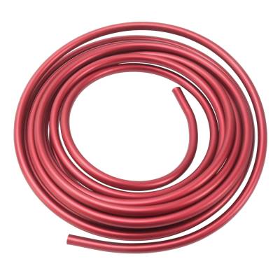 Russell - Russell 639280 Aluminum Fuel Line 0.5" Tube Size Red