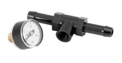 Spectre - Spectre Performance 59013 Fuel Pressure Gauge w/Fittings 1/8" NPT