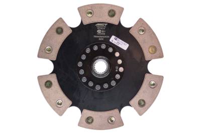 Advanced Clutch - Advanced Clutch 6214014 ACT 6 Pad Rigid Race Clutch Disc