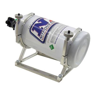 Nitrous Express - Nitrous Express 11108 Floor Mount 10lb/15lb Bottle Billet Brackets