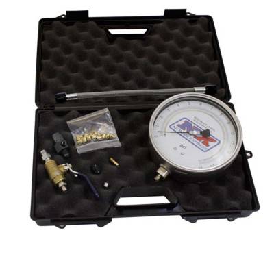 Nitrous Express - Nitrous Express 15529 NX Master Flo-Check Fuel Pressure Tester w/6" Gauge