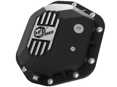 aFe Power - aFe Power Pro Series Aluminum Front/Rear Differential Covers-Black 46-71110B