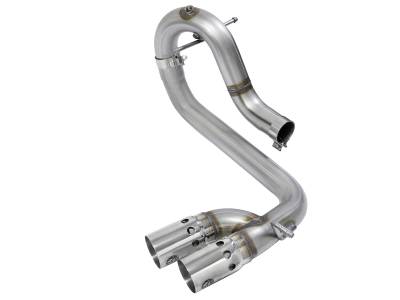 aFe Power - aFe Power Rebel 3" Filter-Back Stainless Steel Exhaust Kit 49-44065-P