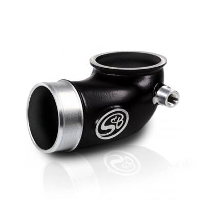 S&B Filters - S&B Filters Turbo Intlet Manifold Black 04-05 Silverado/Sierra LLY 76-1006B