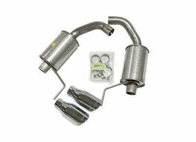Roush Performance - Roush Performance Axle-Back Exhaust System 15-23 Mustang 2.3L/3.7L 421837