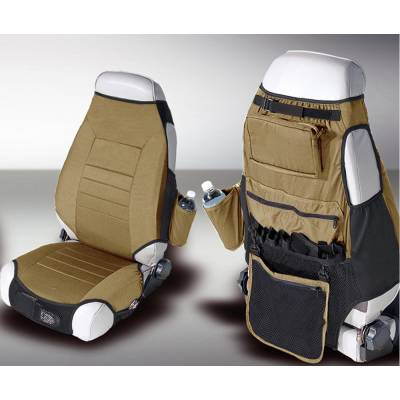 Rugged Ridge - Rugged Ridge 13235.37 Neoprene Seat Protector Vests Spice for CJ & Wrangler