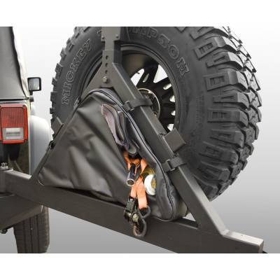 Rugged Ridge - Rugged Ridge 12801.50 Triangular Storage Bag for Rugged Ridge Tire Carriers