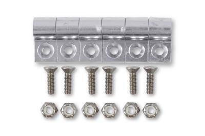 Earl's Performance - Earls Plumbing 170203ERL Line Clamp 3/16" Package Of 6 Polished