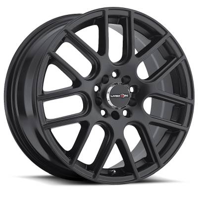 Vision Wheel - Vision Wheels 426H Cross 19x8 5x4.5 38mm Black Matte 426H9865MB38