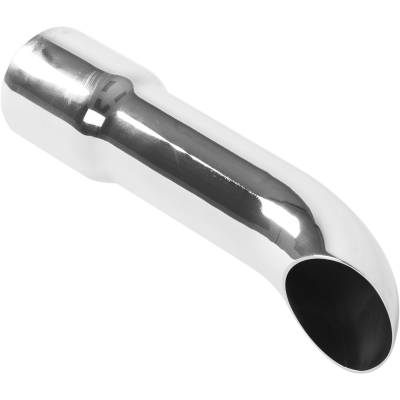 MagnaFlow Exhaust Products - MagnaFlow 35179 Single Polished Exhaust Tip 2.75" Inlet/2.5" Outlet Round