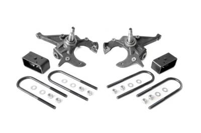 Rough Country Suspension Systems - Rough Country 2"/3" Suspension Lowering Kit 82-04 GM S-Series RWD 727