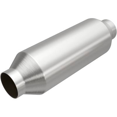 MagnaFlow Exhaust Products - MagnaFlow 3322306 California Universal Catalytic Converter 13" L x 4" W Round