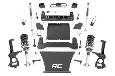 Rough Country Suspension Systems - Rough Country 6" Suspension Lift Kit 22-24 Silverado 1500 Gas 21640