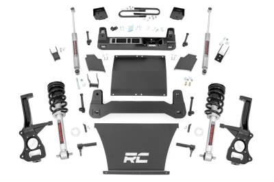 Rough Country Suspension Systems - Rough Country 6" Suspension Lift Kit 19-24 Sierra 1500 Gas 26632