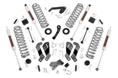 Rough Country Suspension Systems - Rough Country 3.5" Suspension Lift Kit for 07-18 Wrangler JK 2DR 4WD 69340