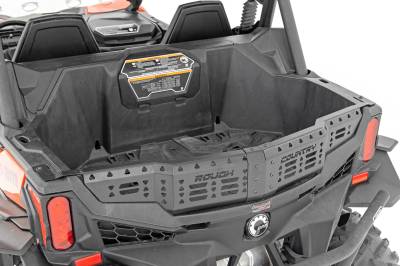Rough Country Suspension Systems - Rough Country Rear Cargo Tailgate Kit Black for Can-Am Maverick Sport 97066
