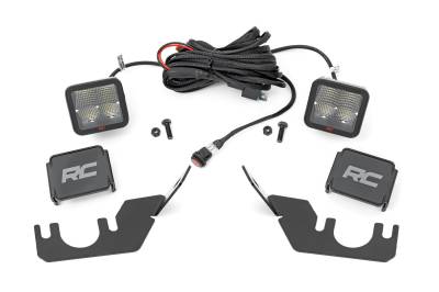 Rough Country Suspension Systems - Rough Country Rear Cab Mount 2" LED Pod Light Kit for Kawasaki Teryx 94009