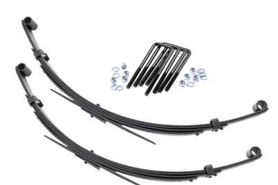 Rough Country Suspension Systems - Rough Country Rear Leaf Spring Kit for 3" Lift for 79-85 Toyota P/U 8025Kit